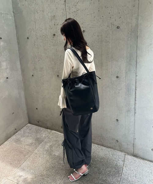 「mellowneon」 トートバッグ FREE ベージュ レディース_画像7