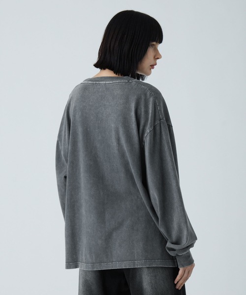 「VELNUS」 長袖Tシャツ M ダークブルー メンズ_画像5
