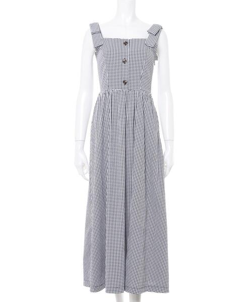 「INGNI」 サロペットスカート M ブラック系その他3 レディース_画像2