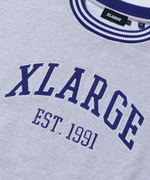「XLARGE」 スウェットカットソー M グリーン メンズの画像