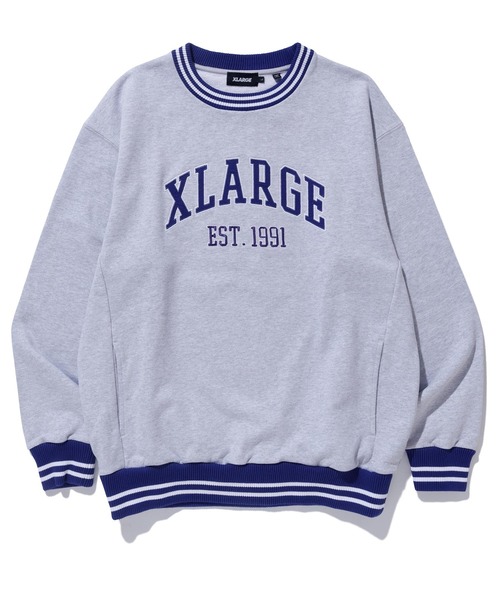 「XLARGE」 スウェットカットソー M グリーン メンズの画像