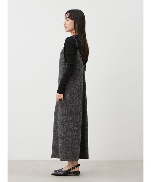 「Mila Owen」 長袖ワンピース 0 アイボリー レディースの画像