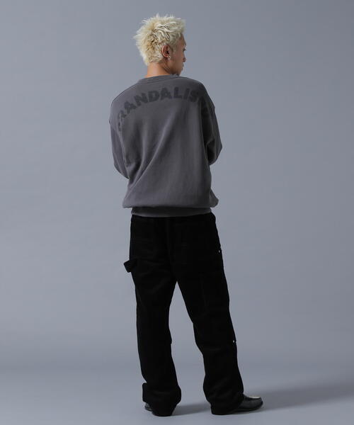 「DANKE SCHON」 「BRANDALISED」スウェットカットソー L ベージュ メンズ_画像5