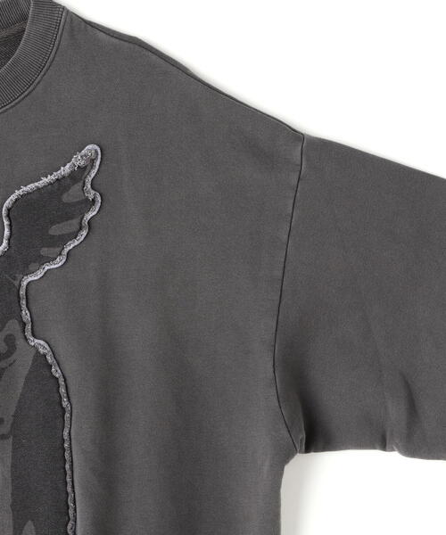 「DANKE SCHON」 「BRANDALISED」スウェットカットソー L ベージュ メンズ_画像8