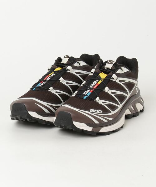 「SALOMON」 ローカットスニーカー 24cm ブラック レディースの画像