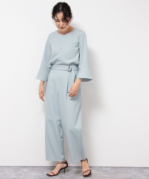 「NOLLEY'S Sophi」 パンツ 38 オフホワイト レディース_画像8