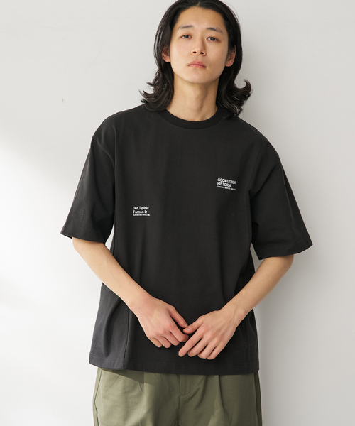 B.C STOCK（ベーセーストック） tシャツ OLIVEDRAB CARRY PKT S/S-T