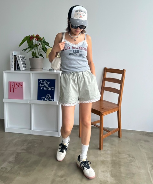 「SHAGGIE」 ショートパンツ FREE ブラック レディース_画像5