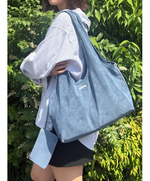 BLUE×PALANG（ブルーパラン） トートバッグ SUEDE TOTE BAG レディース 