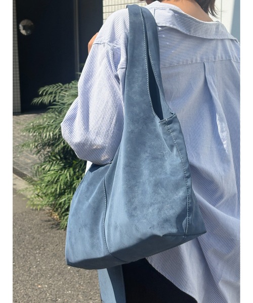 BLUE×PALANG（ブルーパラン） トートバッグ SUEDE TOTE BAG レディース 