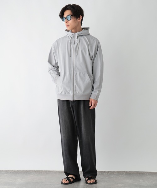 GLOBAL WORK（グローバルワーク） パーカー UVカットメッシュジップ