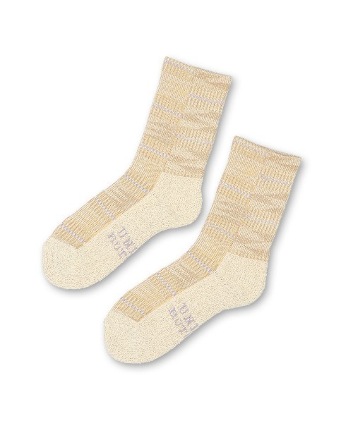 ROTOTO（ロトト） 靴下 UNION TOKYO UNION x ROTOTO KENTE SOCK メンズ