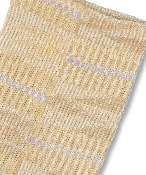 ROTOTO（ロトト） 靴下 UNION TOKYO UNION x ROTOTO KENTE SOCK メンズ