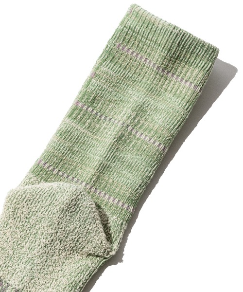 ROTOTO（ロトト） 靴下 UNION TOKYO UNION x ROTOTO KENTE SOCK メンズ