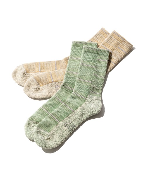 ROTOTO（ロトト） 靴下 UNION TOKYO UNION x ROTOTO KENTE SOCK メンズ