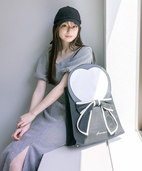 「OLIVE des OLIVE」 トートバッグ FREE ブラック レディース_画像9