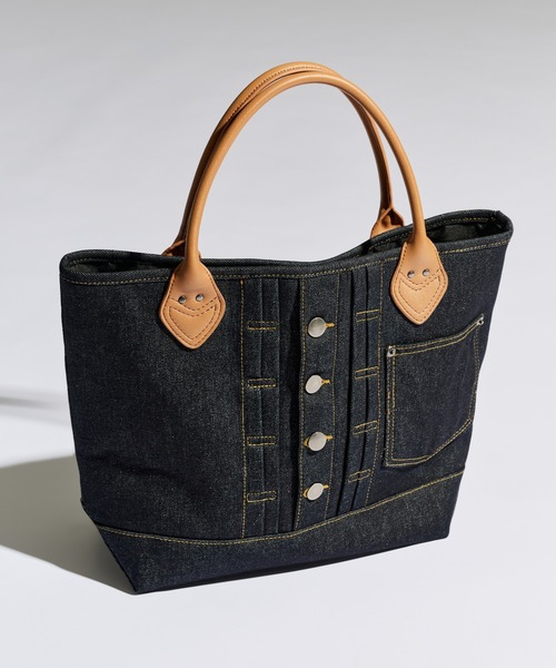 WETTEMPT トートバッグ DENIM TOTE BAG / デニムトートバッグ メンズ