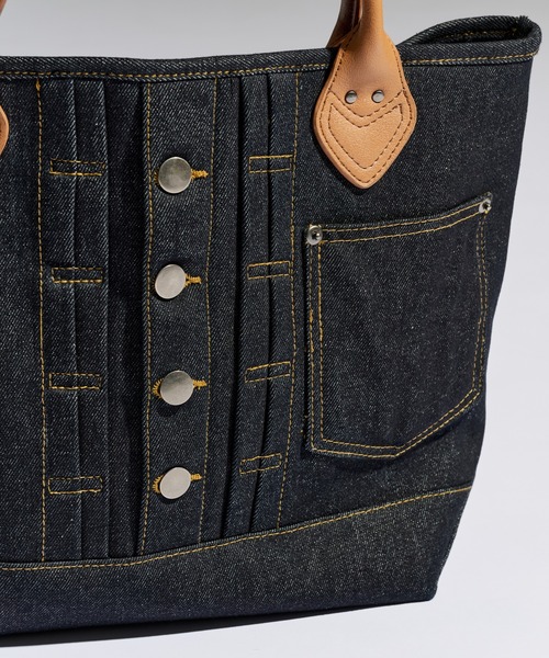 WETTEMPT トートバッグ DENIM TOTE BAG / デニムトートバッグ メンズ