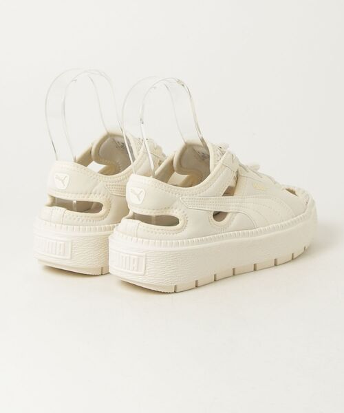 「PUMA」 ローカットスニーカー 23cm ホワイト レディース_画像2
