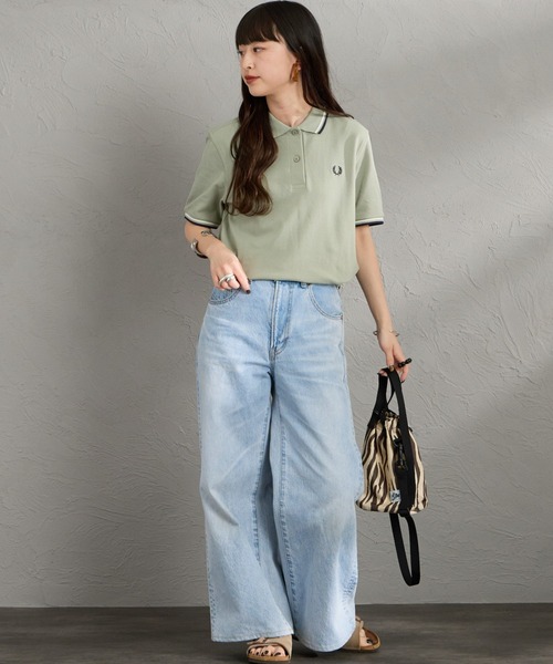 FRED PERRY（フレッドペリー） ポロシャツ ポロ ツインティップライン