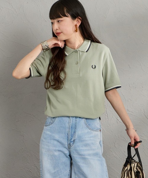 FRED PERRY（フレッドペリー） ポロシャツ ポロ ツインティップライン