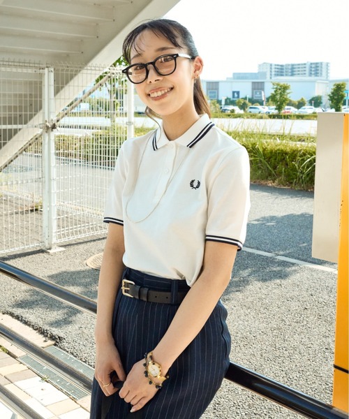 FRED PERRY（フレッドペリー） ポロシャツ ポロ ツインティップライン