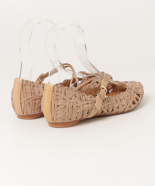 「tsumori chisato WALK」 フラットパンプス 23cm ベージュ レディース_画像2