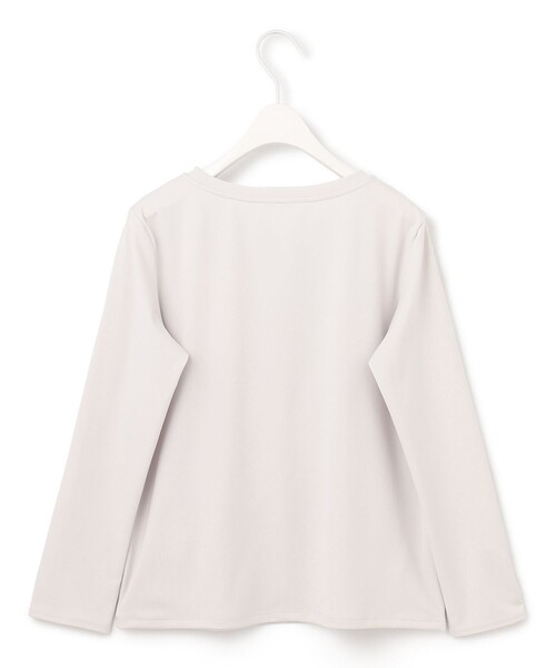 「ICB」 長袖カットソー X-LARGE ベージュ レディース_画像7