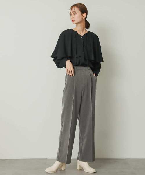 「SENSE OF PLACE by URBAN RESEARCH」 長袖ブラウス ONE ライトブルー レディース_画像9