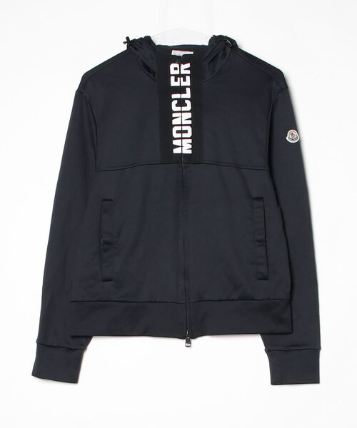 モンクレール　パーカー　Mサイズ MONCLER（モンクレール） ジップアップパーカー M ブラック メンズ