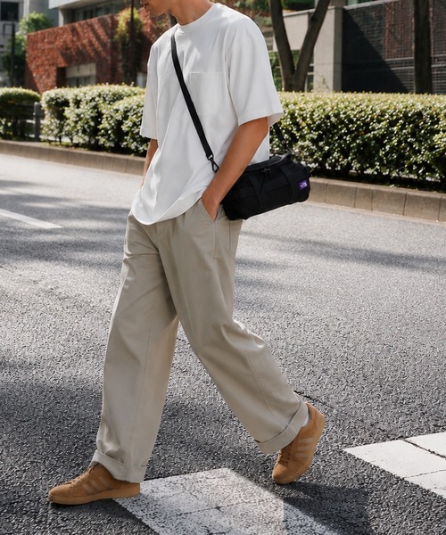 パープルレーベル シンセティックレザー ショルダーバッグ ショルダーバッグ 「THE NORTH FACE PURPLE LABEL/ザノースフェイス