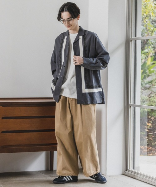 「RAGEBLUE」 チノパンツ MEDIUM ベージュ メンズ_画像8