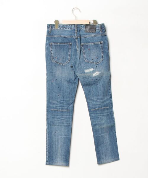 「NUMBER (N)INE DENIM」 スキニーデニムパンツ SMALL インディゴブルー メンズ_画像2
