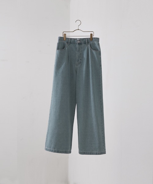 「cussil」 デニムパンツ L サックスブルー メンズ_画像5