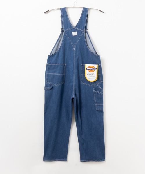 「Dickies」 オーバーオール L ブラック メンズ_画像2