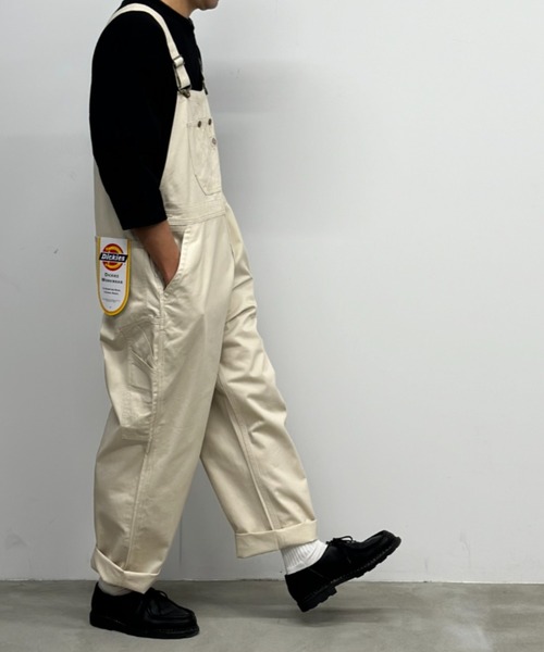 「Dickies」 オーバーオール L ブラック メンズ_画像7