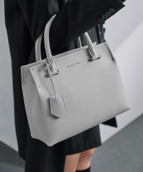 CHARLES ＆ KEITH（チャールズ&キース） トートバッグ バッグ ダブル