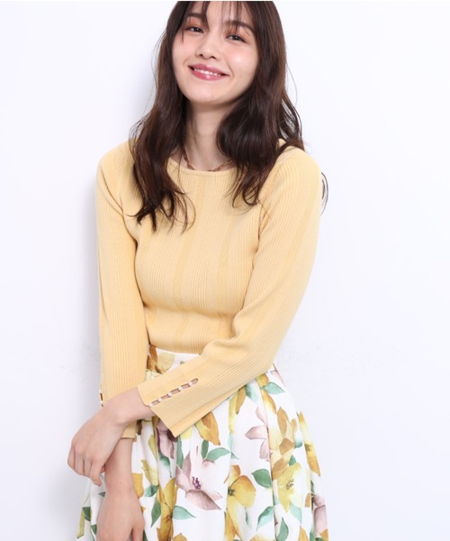 楽天市場 ニット パールスリットボートネックニット ７分袖 売れ筋 Www Gran Gusto It