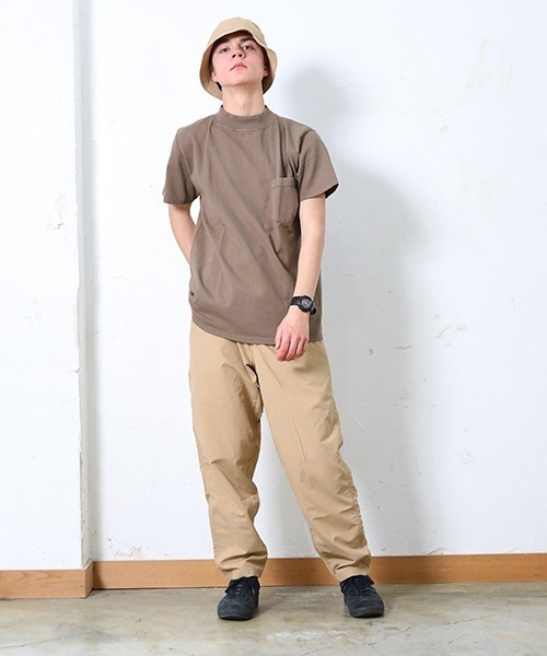 tシャツ Tシャツ メンズ S/S MOCK NECK POCKET TEE/ ショートスリーブ　モックネックポケットＴ    SALE｜zozo