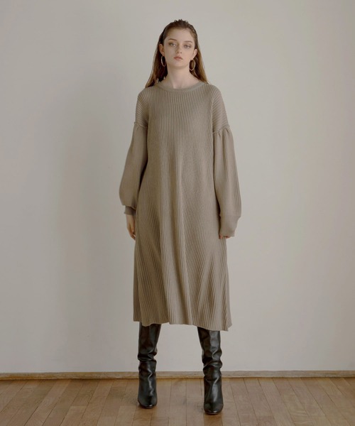 高評価特価 ワンピース Muffin Knit Flare Dress ZOZOTOWN PayPayモール店 - 通販 - PayPayモール 通販豊富な