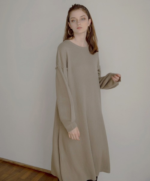 高評価特価 ワンピース Muffin Knit Flare Dress ZOZOTOWN PayPayモール店 - 通販 - PayPayモール 通販豊富な