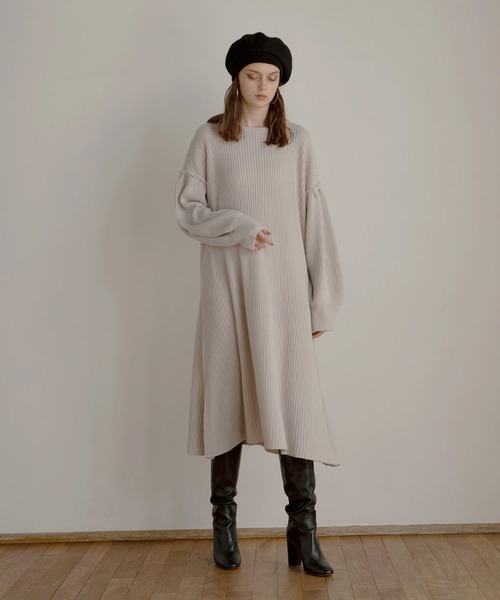 高評価特価 ワンピース Muffin Knit Flare Dress ZOZOTOWN PayPayモール店 - 通販 - PayPayモール 通販豊富な