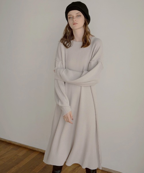 高評価特価 ワンピース Muffin Knit Flare Dress ZOZOTOWN PayPayモール店 - 通販 - PayPayモール 通販豊富な