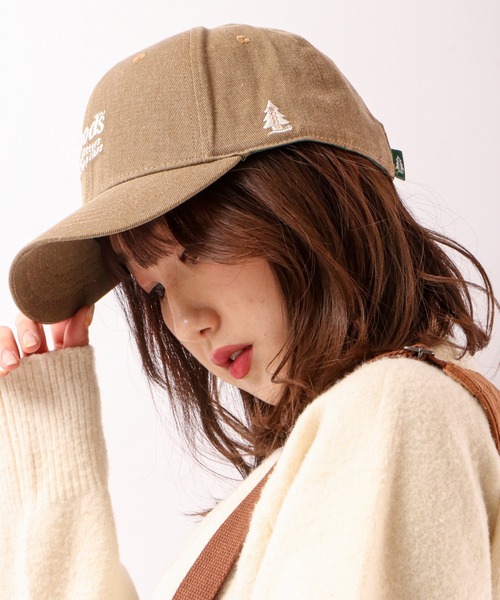 Woods キャップ 帽子 Woods/ウッズ フロントプリント ベース