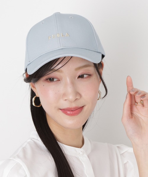 **新品** フルラ　グレー　キャップ　ロゴ入り　FURLA タグ付 FURLA(フルラ) 立体刺繍ロゴキャップ / MOONBAT | ファッション通販