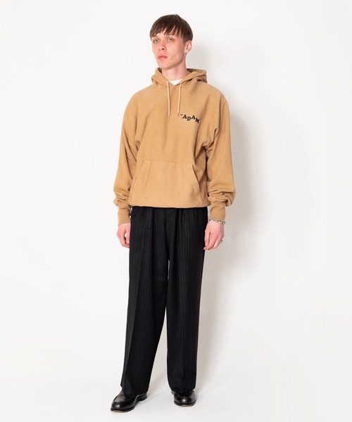 BEDWIN & THE HEARTBREAKERS パーカー L/S COLOR NEP HOODED