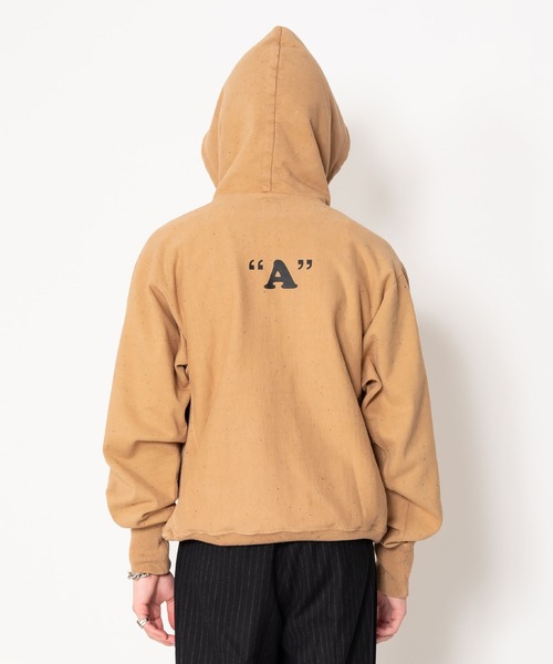 BEDWIN & THE HEARTBREAKERS パーカー L/S COLOR NEP HOODED