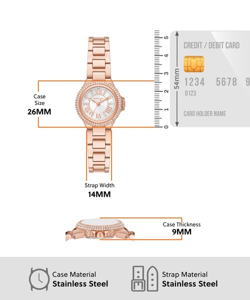 【箱・説明書付き】MICHAEL KORS マイケルコースMK3253 MICHAEL KORS 腕時計 マイケル・コース レディース アナログ