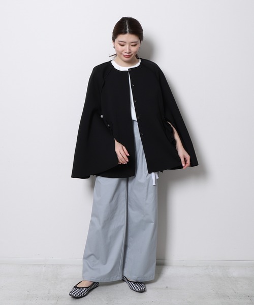 ヴェロフォンナ　コート　ジレ　3way 黒　38 ベスト ヴェロフォンナコートジレ3way 黒38 ベスト