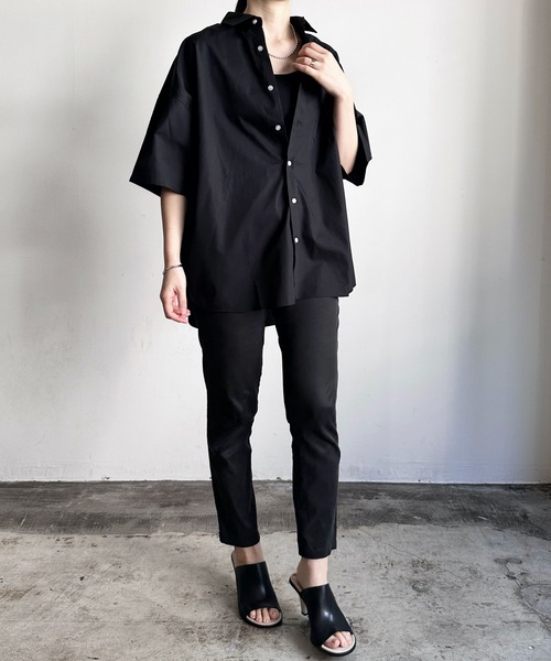 COMMON WARE ブラウス シャツ COMMONWARE:コットン ブロード